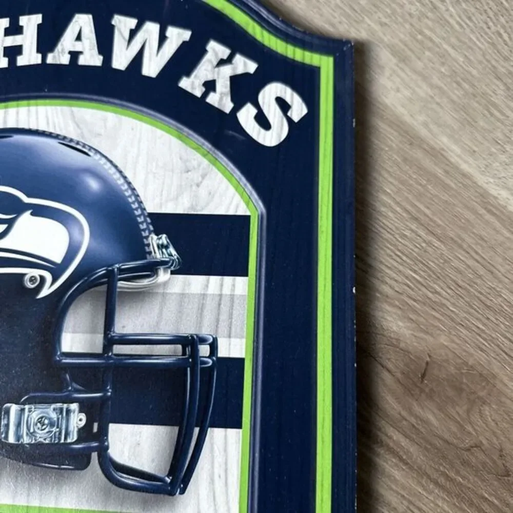 Seattle Seahawks Wood Sign - 11